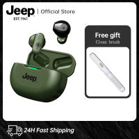 หูฟังไร้สาย Jeep EW011 TWS หูฟังบลูทูธ Bluetooth 5.3 เสียงเบสหนักแน่น กันน้ำ เหมาะสำหรับเล่นกีฬา ฟังเพลง พร้อมไมโครโฟน สำหรับระบบปฏิบัติการ iOS และ Android