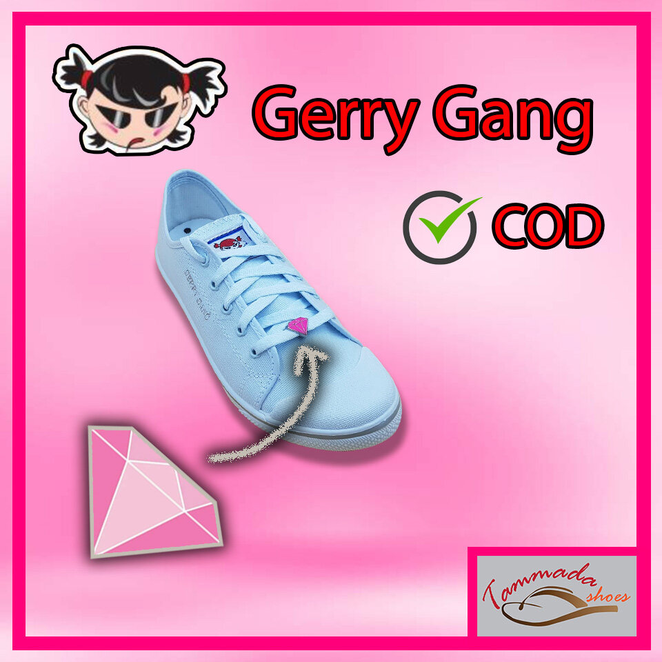 มีโค้ดส่งฟรี ส่งไว !! รองเท้านักเรียนสีขาว Gerry gang รุ่น F-499 รองเท้าผ้าใบผูกเชือก รองเท้าผ้าใบสีขาว รองเท้าผ้าใบนักเรียน รองเท้าลำลองหญิง