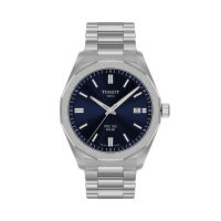 Tissot PRC 100 Solar Quartz 39mm ทิสโซต์ พีอาร์ซี 100 โซลาร์ ควอตซ์  สีน้ำเงิน เทา T1514221104100 นาฬิกาผู้ชาย
