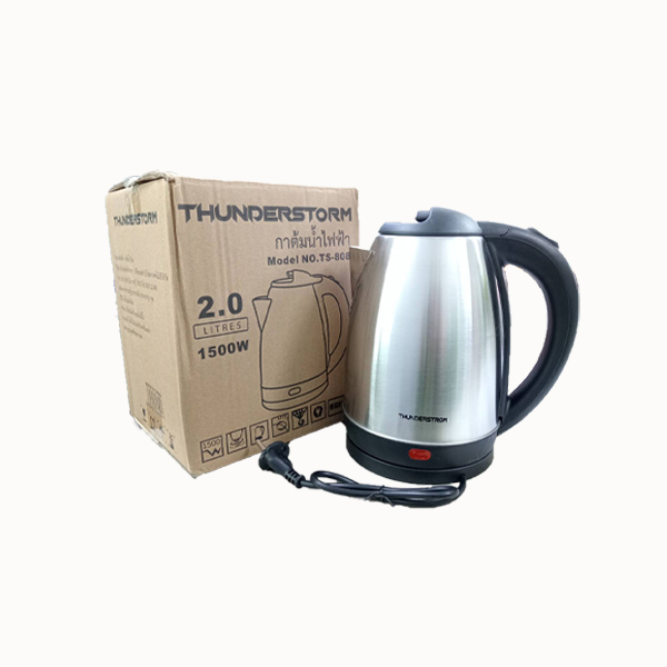 Kettle, Electric Kettle Model Sc-20A/Ts-808, Automatic Power Shut-Off, Heats Quickly.