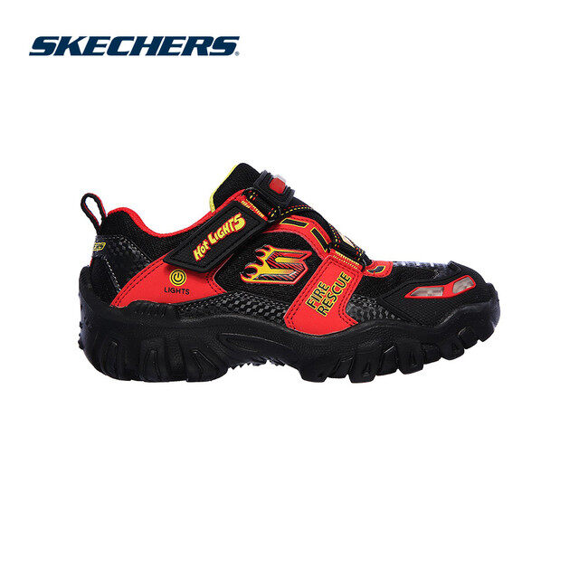 Skechers สเก็ตเชอร์ส รองเท้า เด็กผู้ชาย Shoes - 400019l-Bkrd. 