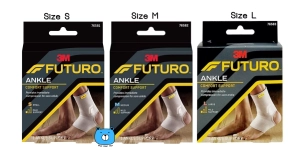 ภาพหน้าปกสินค้าFuturo Comfort Lift Ankle Support อุปกรณ์พยุงข้อเท้า ฟูทูโร่ ชนิดสวม ไซส์ S , M , L (1กล่อง/1ชิ้น) ที่เกี่ยวข้อง