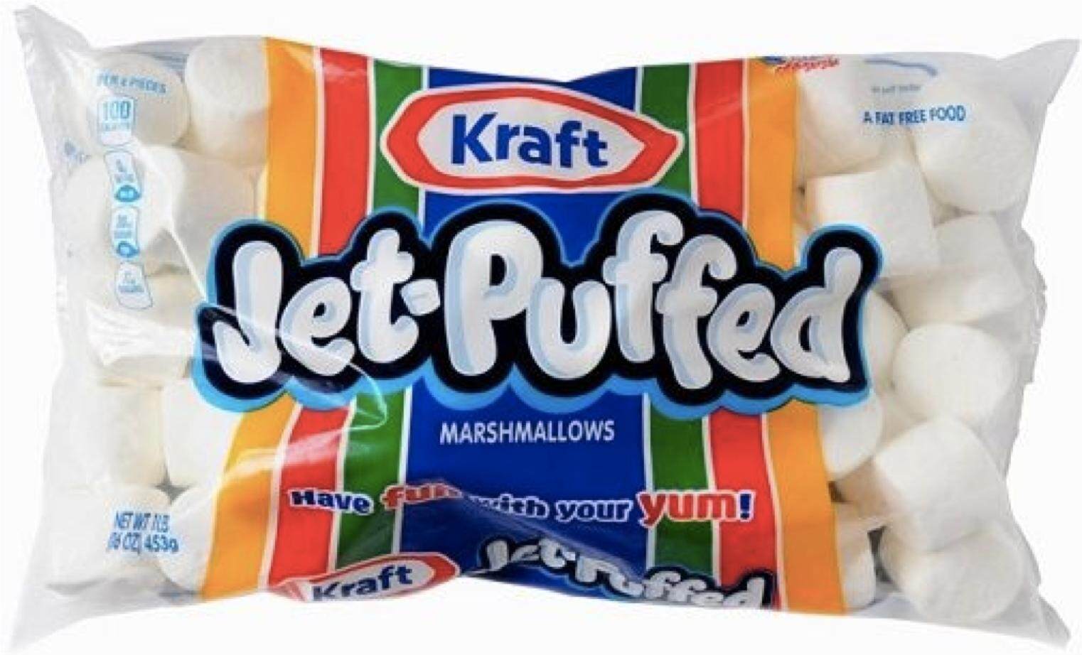 Kraft Jet-Puffed Mini Marshmallow Natural (USA Imported) คราฟ์ ขนม มาร์ชแมลโลว์ รสธรรมชาติ 283g.
