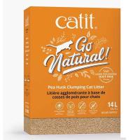 CATIT ทรายแมวเต้าหู้ ทรายแมวไร้ฝุ่น จากไฟเบอร์ถั่วลันเตา อย่างดีพรีเมียม คุณภาพสูง ไร้ฝุ่น รักธรรมชาติ แพคเกจรีไซเคิล ฟรีขนมแมวเลีย