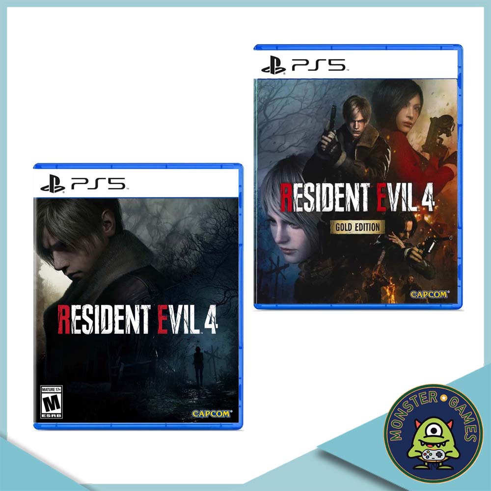 Resident Evil 4 Remake Ps5 Game Authentic Disc Brand New!!! (Resident Evil 4 Ps5)(Biohazard 4 Ps5)(Resident 4 Ps5) ราคา 1,299 บาท*ส่งฟรี
