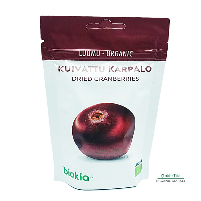 Biokia แครนเบอร์รี่ พาวเดอร์ ออร์แกนิค 30 กรัม Organic Cranberry 30g