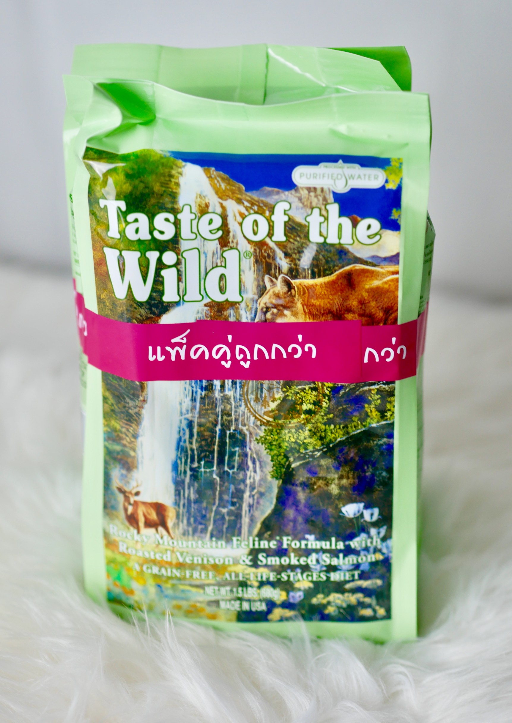 🔥1 แถม 1🔥 Taste of the Wild อาหารแมวโต รสเนื้อกวาง 680 กรัม