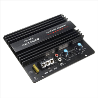 BOMGE แผงวงจรขยายเสียงรถยนต์ 12V 600W โมดูลซับวูฟเฟอร์ ซับวูฟเฟอร์แบบไม่สูญเสียคุณภาพเสียง ชุดเปลี่ยนเครื่องเสียงรถยนต์โมโนกำลังสูง
