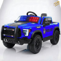 Itimtoys รถแบตเตอรี่เด็กเล่น รถไฟฟ้าเด็ก 💥รถกะบะตำรวจสุดเท่ห์💥 รุ่น 966