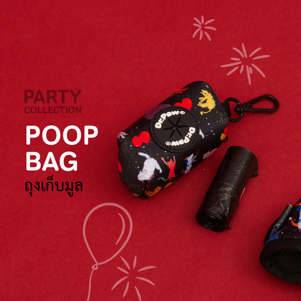 Dr.Paw Special Collection ถุงเก็บมูลสัตว์เลี้ยง ถุงเก็บอึสัตว์เลี้ยง ถุงเก็บอึหมา ถุงเก็บอึแมว ถุงขยะ Poop Bag ราคา 250 บาท*ส่งฟรี