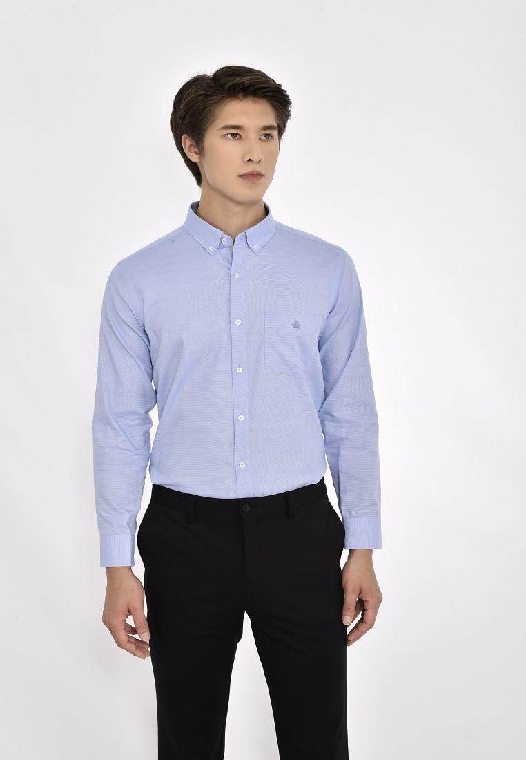 ARROW EASY CARE SHIRT - สวมใส่สบาย ดูแลรักษาง่าย- เสื้อเชิ้ตทำงานแขนยาว ทรง SLIM FIT รหัสAN961