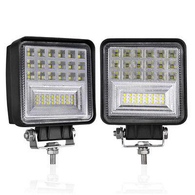 X2 ได้ 2 ชิ้น !! ไฟสปอร์ตไลท์ ไฟรถยนต์ 48W * สว่างสุดยอด เเสงพุ่งเเละกระจาย * ไฟหน้ารถ ไฟท้าย ไฟรถมอเตอร์ไซต์ สำหรับรถยนต์ รถจักรยานยนต์ รถมอเตอร์ไซต์ รถไถ รถตู้ รถบรรทุก รถสิบล้อ เรือ บิ๊กไบค์ ATV เเสงขาว 12V - 24V งานพรีเมี่ยม จำนวน 2 ชิ้น