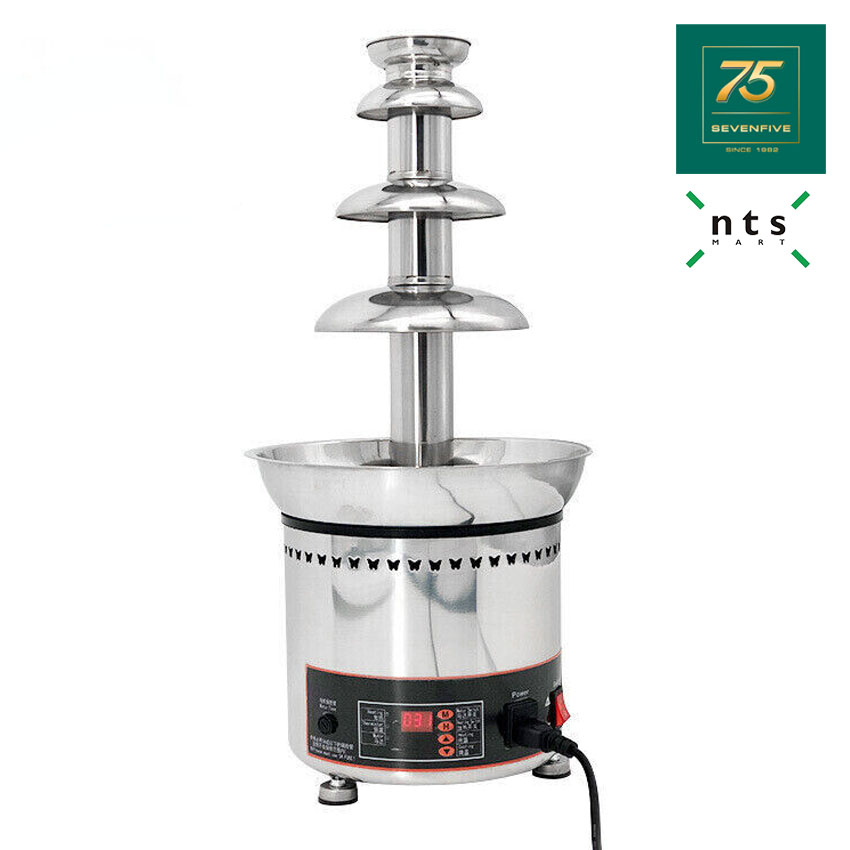 PRIMO เครื่องทำช็อคโกแลตฟองดู เครื่องทำฟองดู แบบน้ำตก 4ชั้น PIM1-CF4 ราคา 17,392 บาท*ส่งฟรี