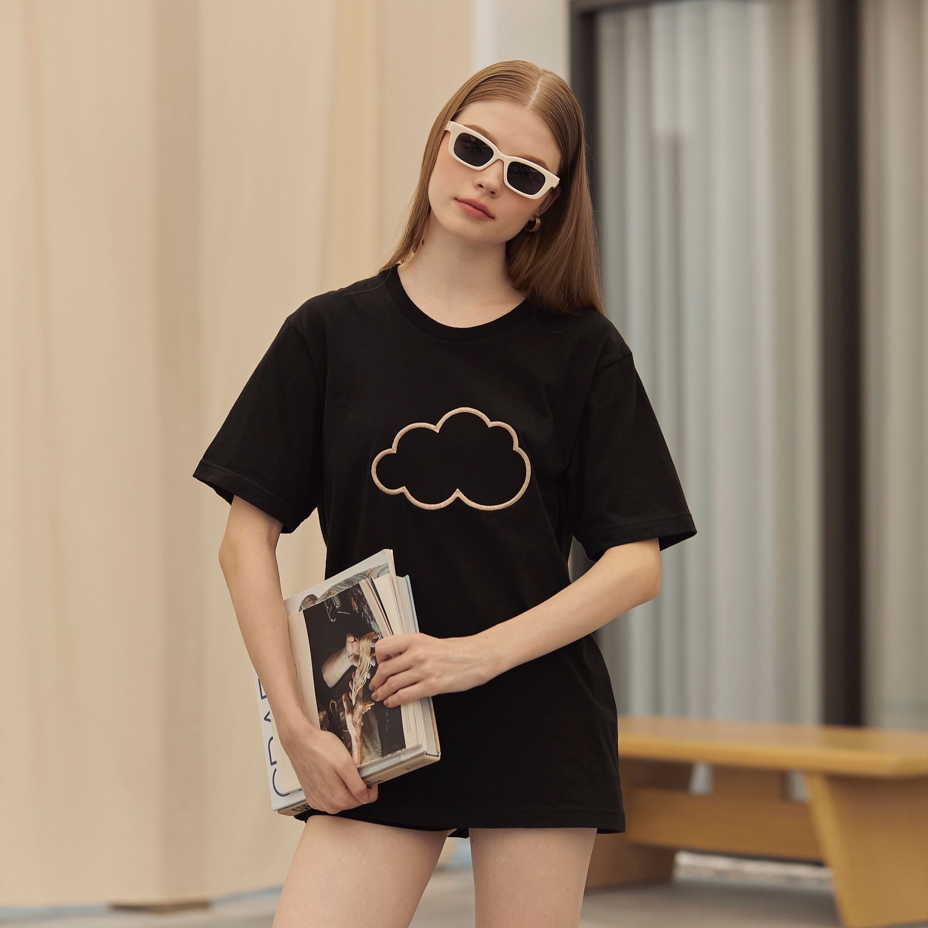 HOWDYCLOUDS - CLOUD BASIC TEE ราคา 1,090 บาท*ส่งฟรี