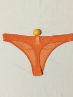 กางเกงชั้นในหญิง ชั้นในจีสตริงหญิง G-String (1 ชิ้น) สะโพกไม่เกิน 38 นิ้ว สีส้ม