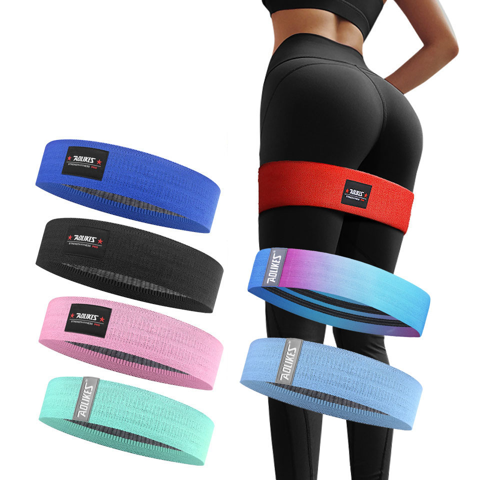 ยางยืดโยคะ ยางยืดออกกำลังกาย กระซับก้นและขา Booty Band Hip วงกลม LOOP Resistance Band  Yogaกีฬาฟิตเนสสะโพกการฝึกอบรม  SP18