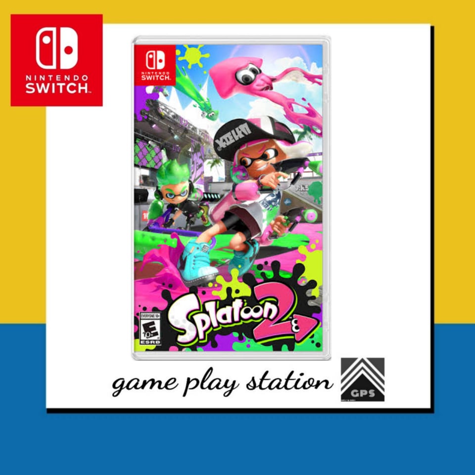 nintendo switch splatoon 2 ( english asia ) ราคา 1,589 บาท*ส่งฟรี