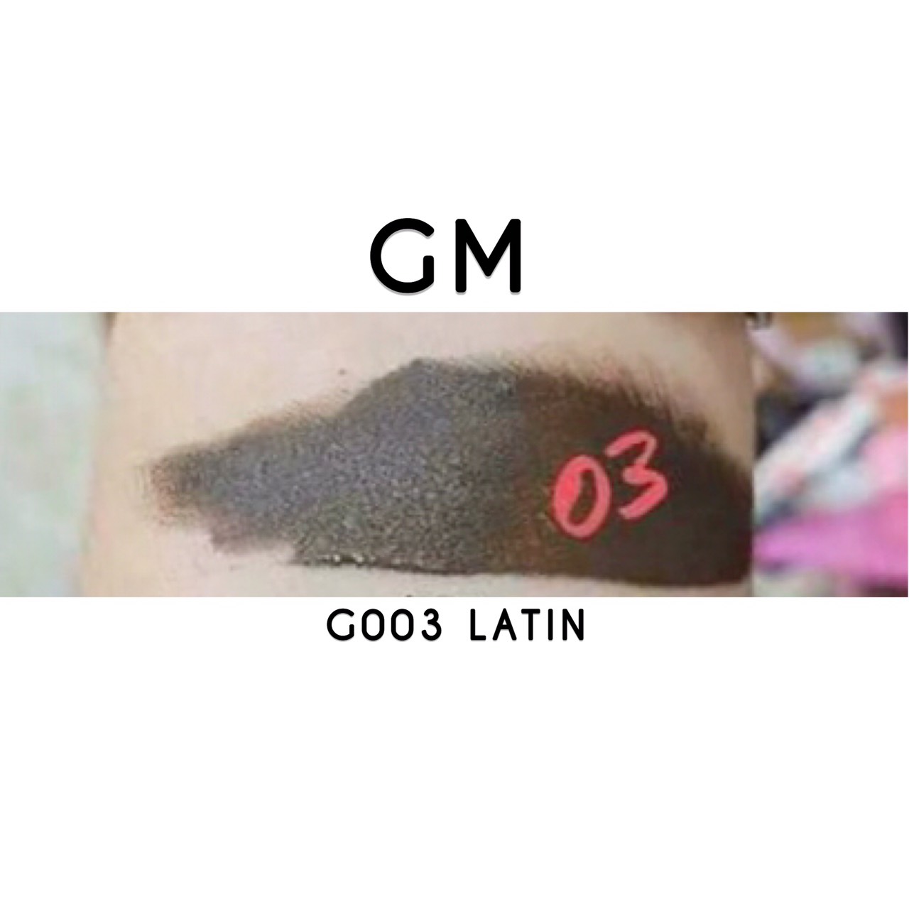 สี GM สีGM สีสักคิ้ว อุปกรณ์สักคิ้ว สีสักGM สีสักคิ้วGM