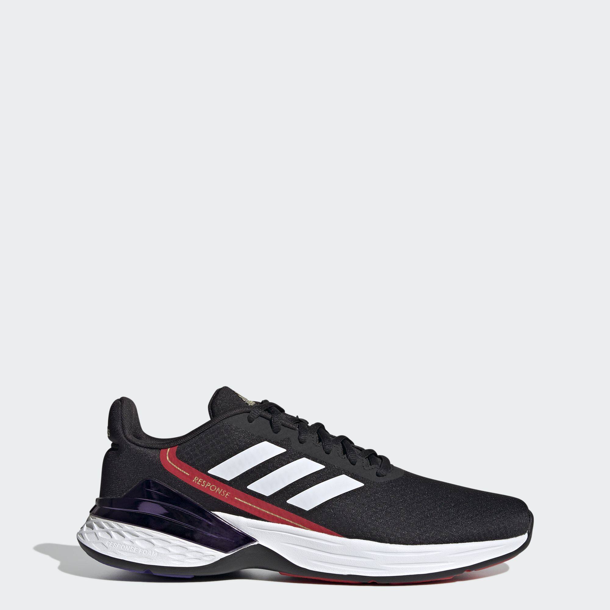 adidas RUNNING Response SR Shoes ผู้ชาย สีดำ FZ3681