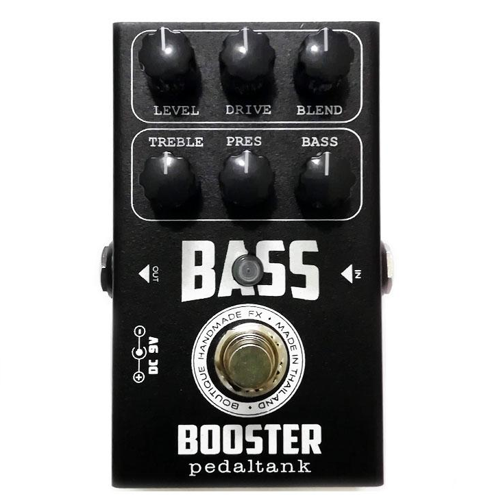 Bass Booster | PedalTank เอฟเฟกต์กีตาร์เบส เพิ่มคุณภาพของเสียงเบสให้เหมือนผ่านตู้แอมป์เบสไฮเอนด์