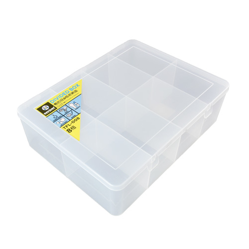 Be housewares กล่องใส่ของ กล่องแบ่งช่อง กล่องจัดระเบียบ 8 ช่อง แบรนด์ Keyway รุ่น TFL-008