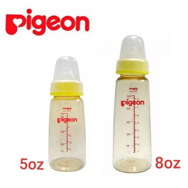 (มีคูปองส่งฟรี) พีเจ้น ขวดนมKPSU 160ml/240ml จุกมินิไซส์ S,M(คละไซส์)(1ขวด)