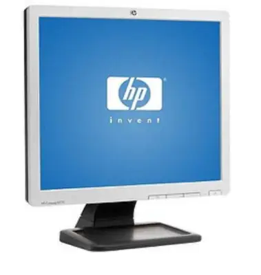 HP 17''นิ้ว-inch LCD Monitor แถมฟรี สายไฟ AC สายสัญยญาน VGA