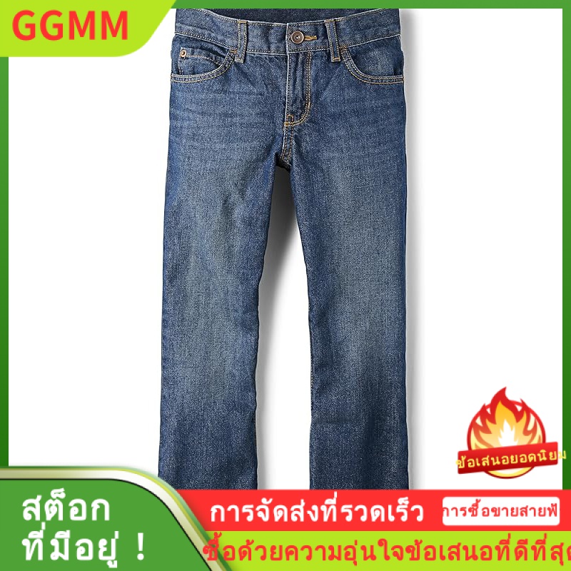 LZD กางเกงยีนส์ Bootcut พื้นฐานสำหรับเด็ก ราคา  525 บาท*ส่งฟรี