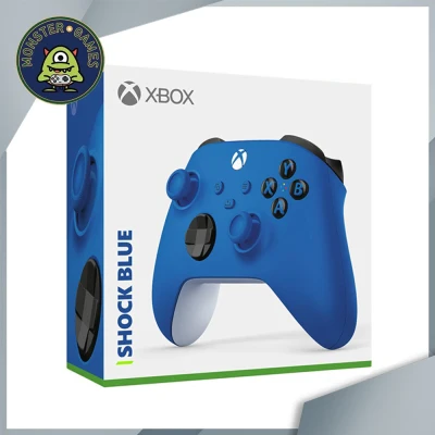จอย Xbox X Series Shock Blue รุ่นใหม่ล่าสุด !!!!! (XBox X Wireless Controller)(จอย XBox one X)(จอย X-box one Shock Blue)