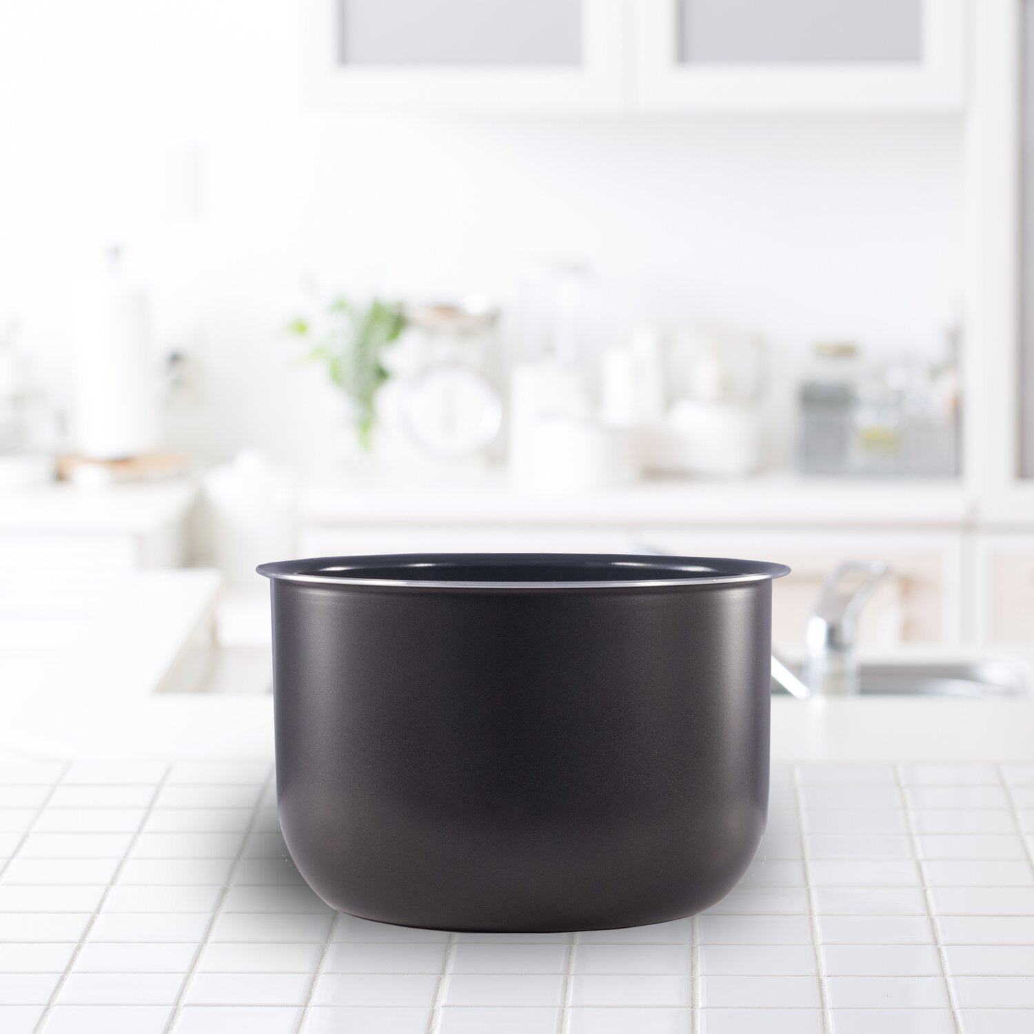 หม้อเซรามิคเคลือบใช้กับ Instant Pot ขนาด 3, 6, 8 Quart ของแท้นำเข้าจากอเมริกา Instant Pot Ceramic Non Stick Interior Coated Inner Cooking Pot Mini 3, 6, 8 Quart Authentic Accessories Dishwasher Safe