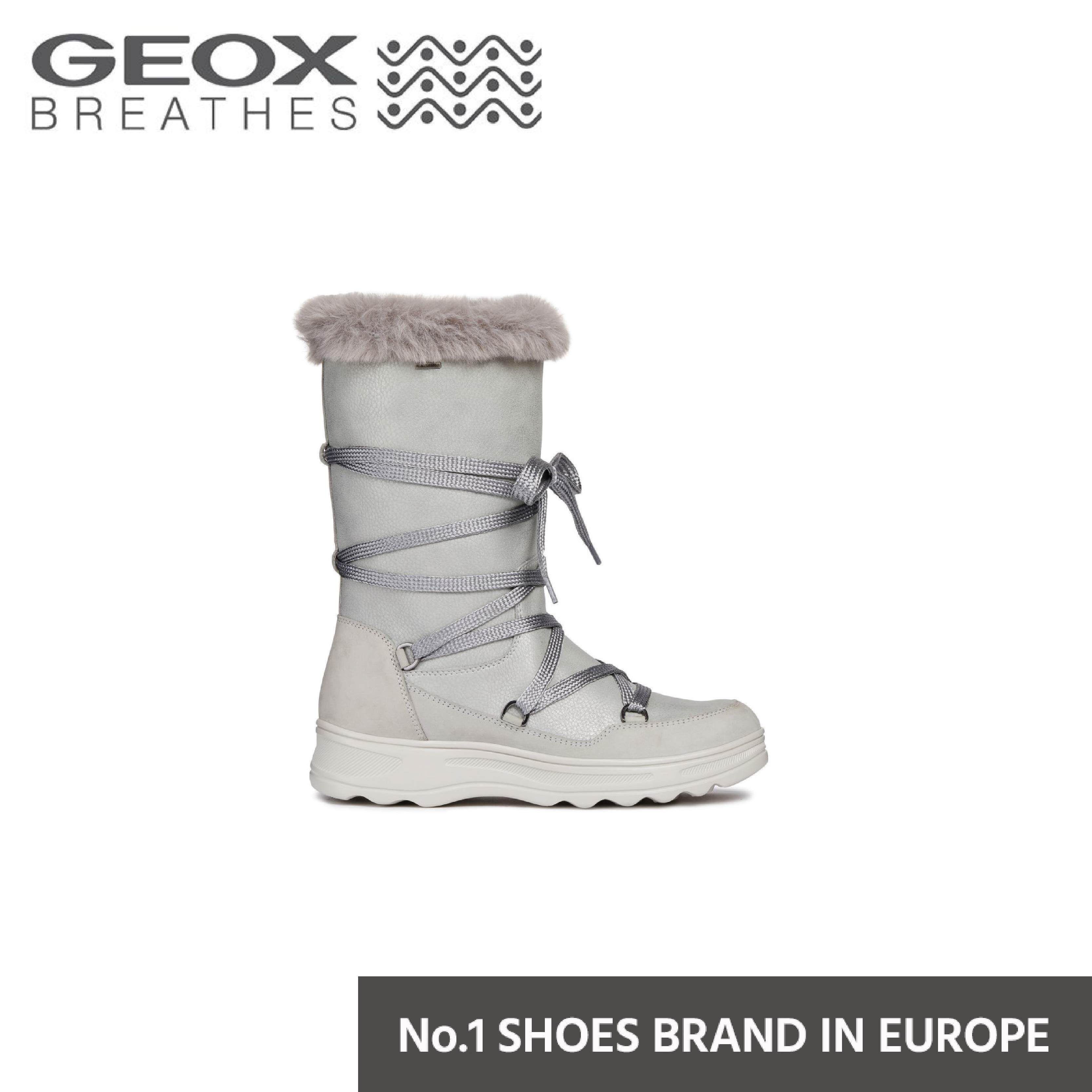 GEOX รองเท้า HOSMOS B ABX B รองเท้าผู้หญิง สีขาว