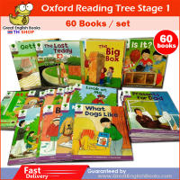 (In Stock) พร้อมส่งหนังสือหัดอ่านภาษาอังกฤษ Oxford Reading Tree stage 1 จำนวน 60 Books + Free audio