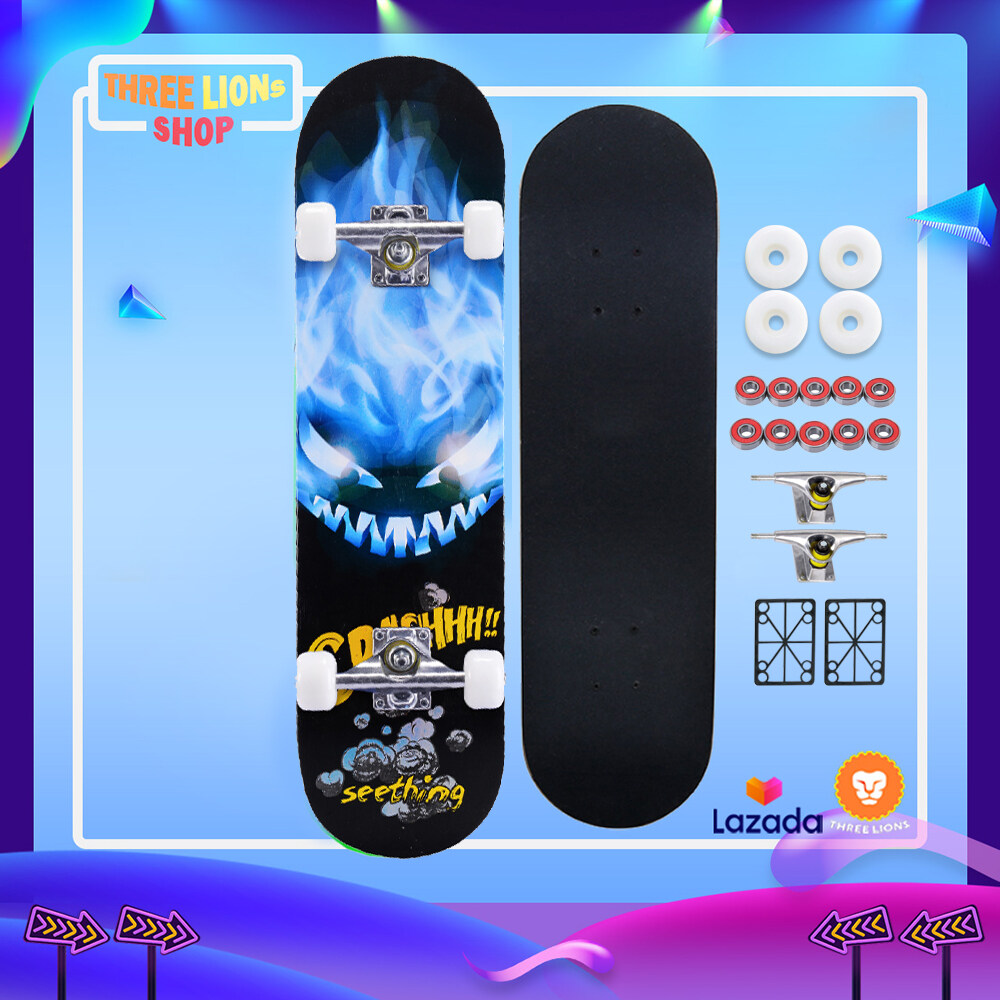 Skateboard? สเก็ตบอร์ด 80cm เด็ก สเก็ตบอร์ดผู้ใหญ่ สเก็ตบอร์ดคนโต สเกตบอร์ด