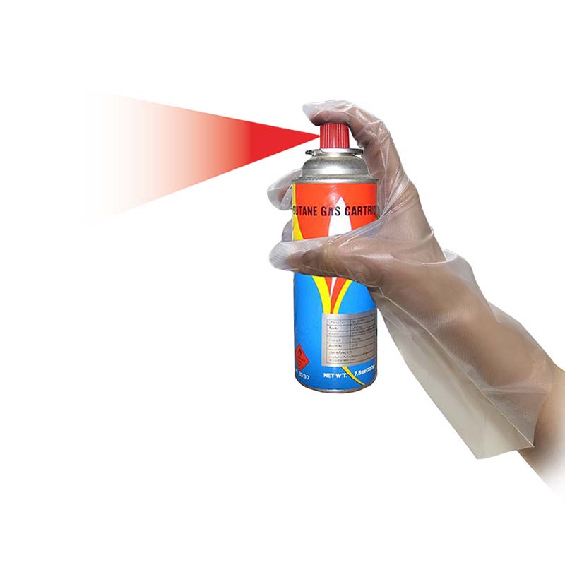 ถุงมือพลาสติกแบบหนา CPE หนา 40 ไมครอน | ทำอาหาร | ทำความสะอาด | พ่นสี | 100 ชิ้น ราคา 48 บาท*ส่งฟรี