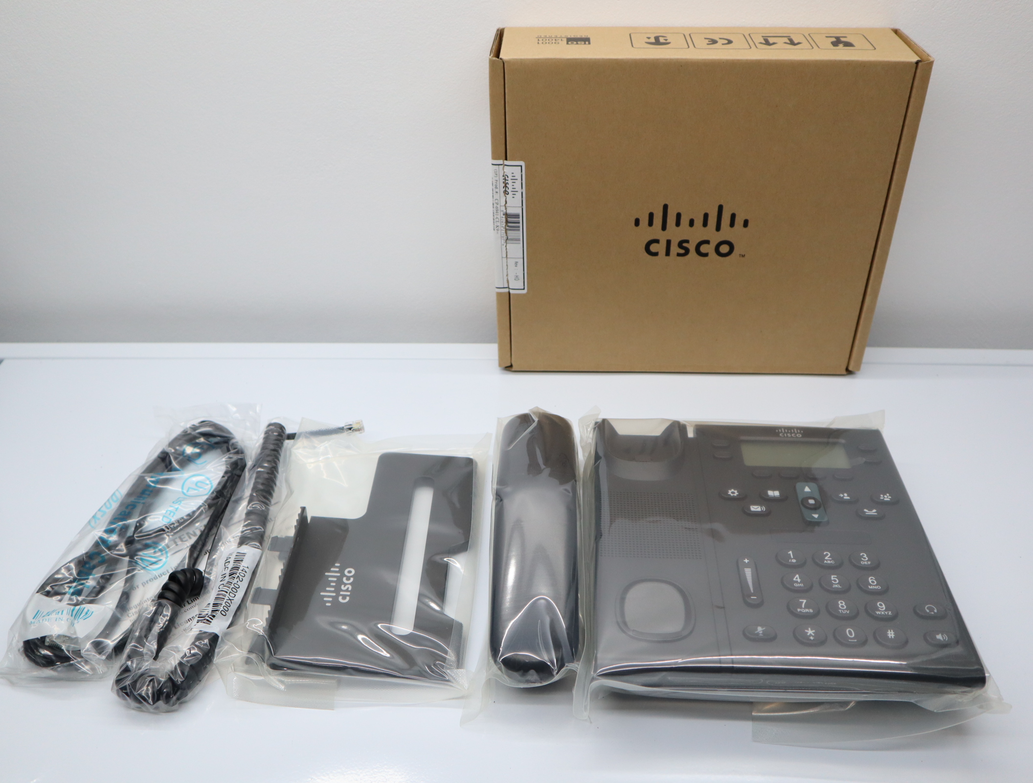 Cisco 6941 IP Phone (ไอพีโฟน) (ไม่รวม Adapter) ราคา 999 บาท*ส่งฟรี