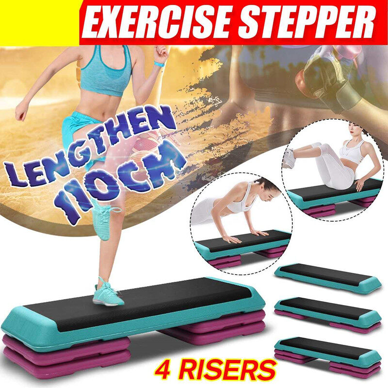 สเต็ปเปอร์แอโรบิค Aerobic Step เสต็ปเปอร์หรือแท่นสเต็ปสำหรับเล่นแอโรบิค Body Stepper แอโรบิกออกกำลังกายยิมนาสติกเหยียบขั้นตอนที่บ้านแอโรบิกออกกำลังกายแอโรบิกเหยียบยิมเหยียบจังหวะ Aerobic fitness gymnastics pedal STEP hom