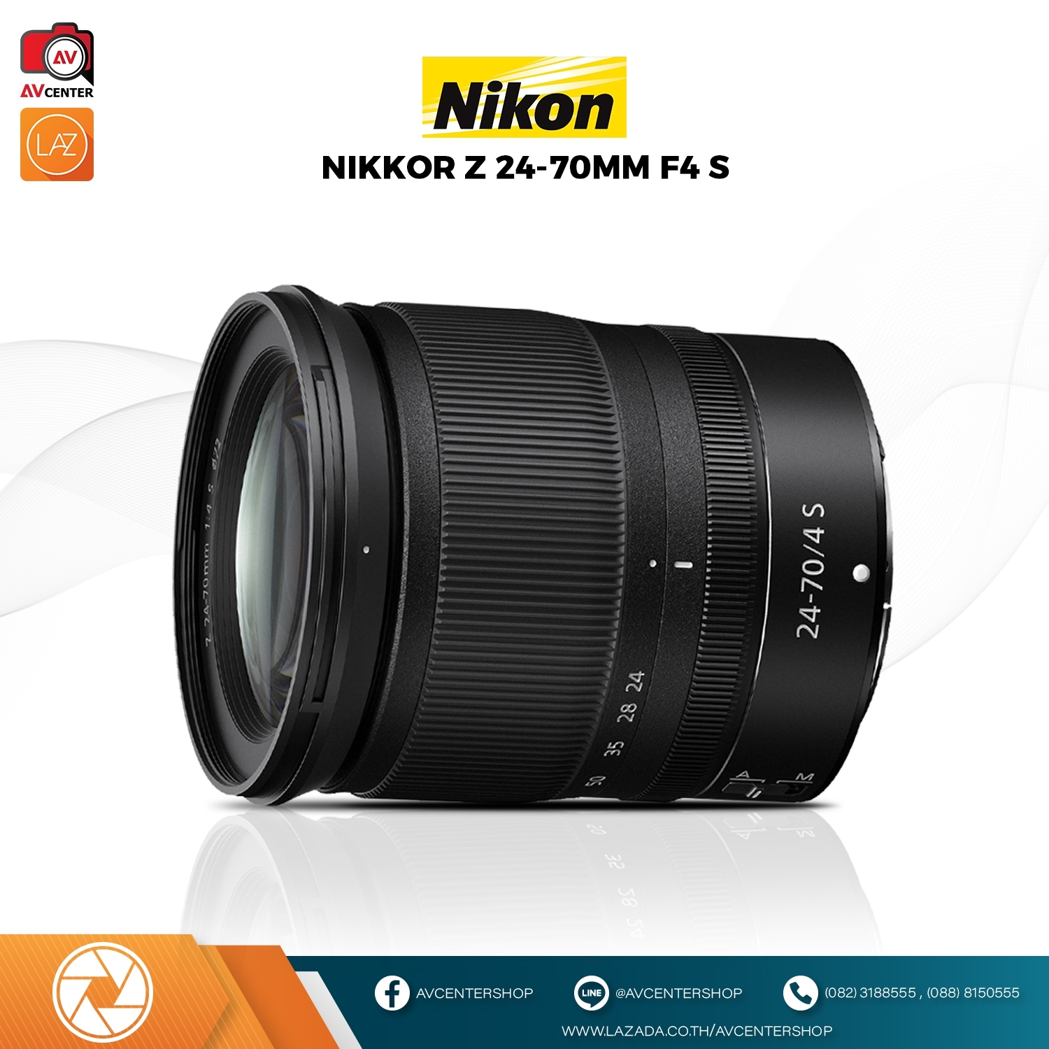 Nikkor Z 24-70 mm F/4 S [รับประกัน 1 ปี By AVcentershop]