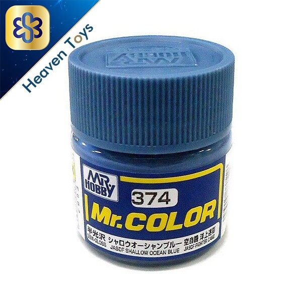 Mr.Hobby Mr.Color C374 JASDF Shalow Ocean Blue Semi-Gloss 4973028737226