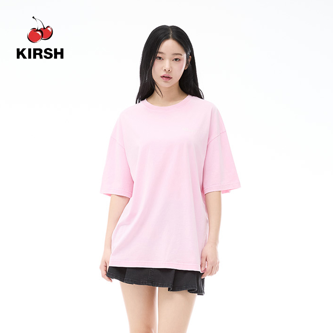 [Kirsh] Wording Loose Fit Pigment T-Shirt I 26Ss I Women's Shirt I Women's Fashion T-Shirt I Korean Style T-Shirt ราคา 1,526 บาท*ส่งฟรี