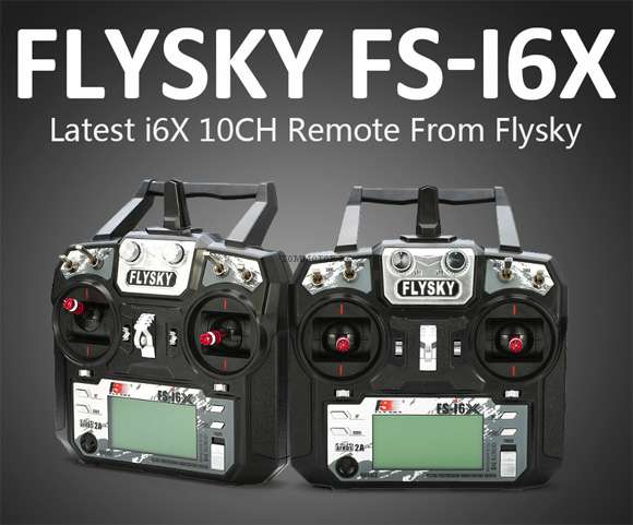 รีโมท FLYSKY FS-i6X 10CH