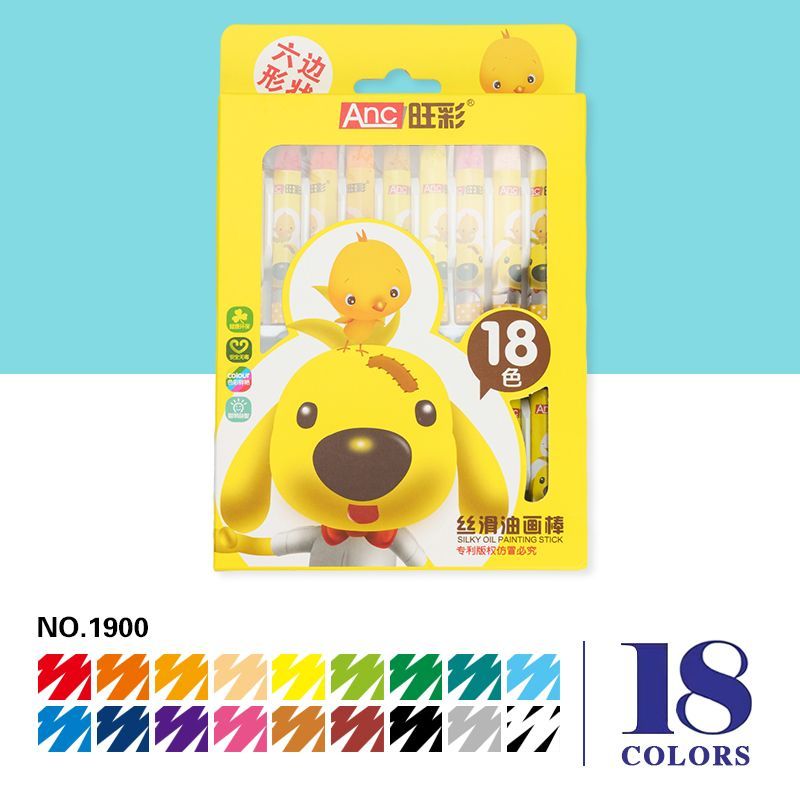 ToTH สีเทียน สีเทียนเด็ก สีเทียนระบายสี เครื่องเขียน สีระบาย สีวาดรูป ดินสอสี