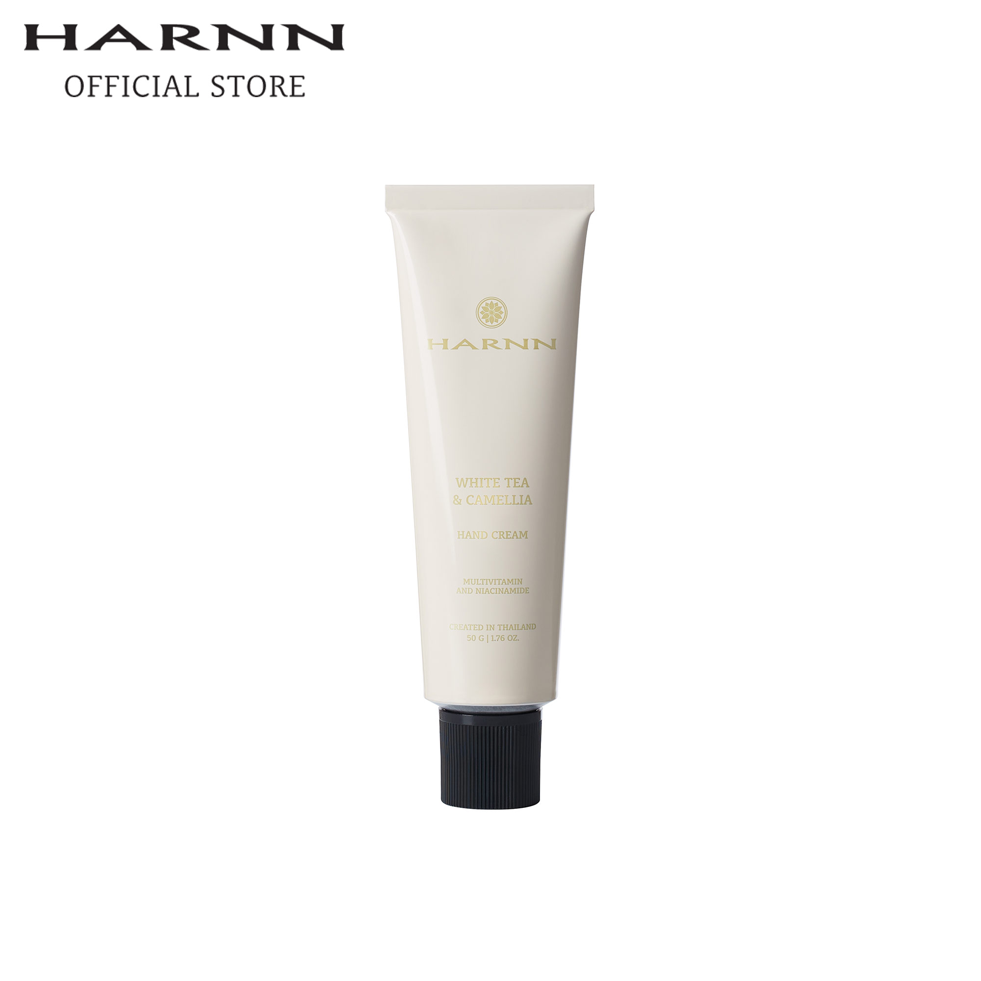 HARNN WHITE TEA & CAMELLIA HAND CREAM 50 G. ผลิตภัณฑ์บำรุงผิว ผลิตภัณฑ์บำรุงผิวมือ ผิวชุ่มชื่น คร...