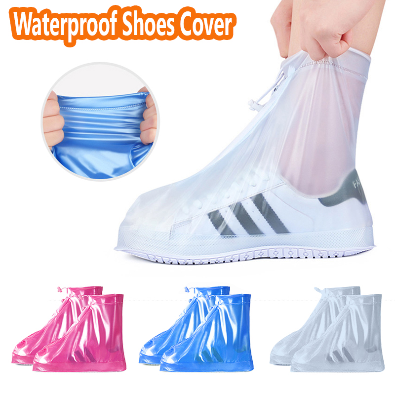 Bigdream.shop รองเท้ากันฝน รองเท้ากันน้ำ ถุงใส่รองเท้า กันน้ำ ถุงคลุมรองเท้ากันน้ำ ซิลิโคนกันเปื้อน พกพาสะดวก ใส่เดินสบาย กันน้ำ waterproof shoes cover