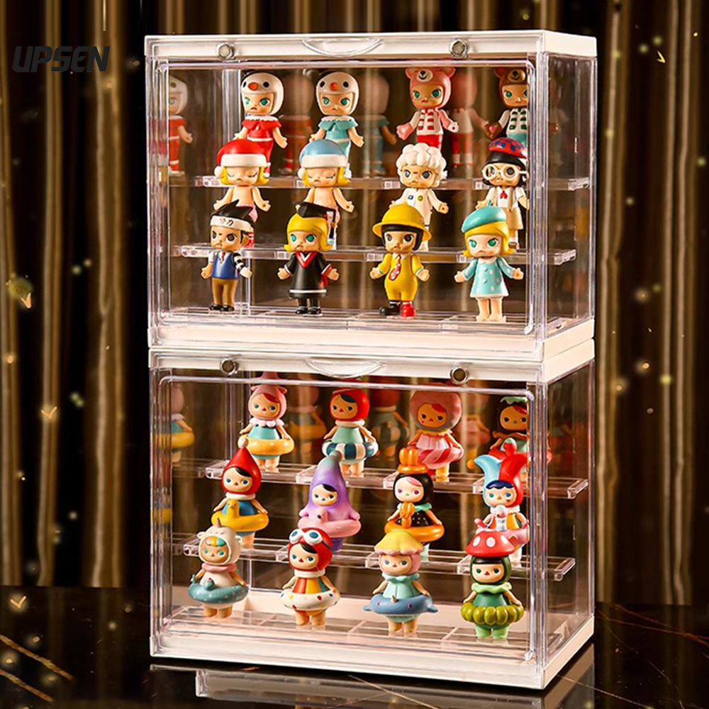 UPSEN 【ซื้อหนึ่งแถมหนึ่ง】กล่องใส่โมเดล กล่องใส่โมเดล ตู้โชว์ตุ๊กตา กล่องฟิกเกอร์ ตู้โมเดล ตู้โชว์ตุ๊กตา ญี่ปุ่น ของสะสม ตู้อะคริลิกใส สินค้าพร้อมส่งในไทย ราคา 259 บาท*ส่งฟรี