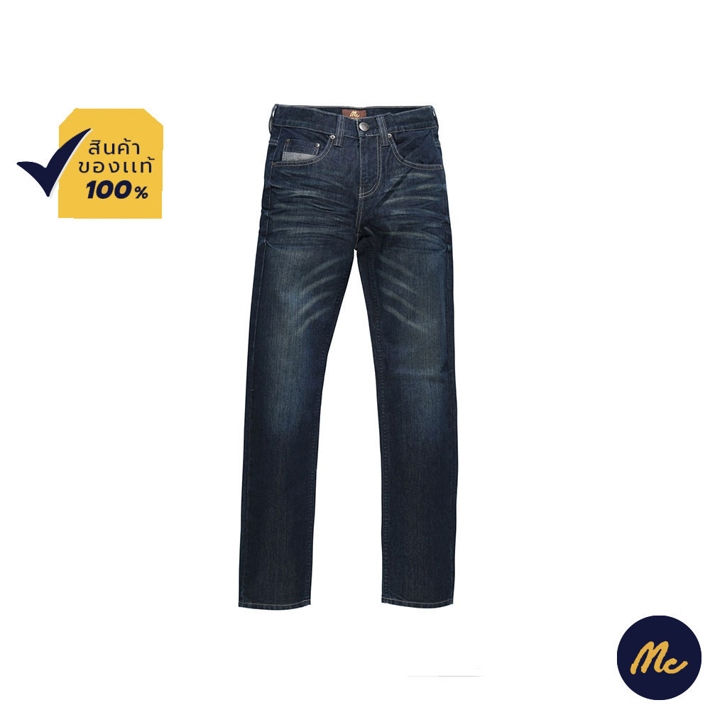 Mc Jeans กางเกงยีนส์ผู้ชาย กางเกงยีนส์ ขาตรง สียีนส์ ทรงสวย ใส่สบาย รุ่น MBIP188 ราคา 1,295 บาท*ส่งฟรี