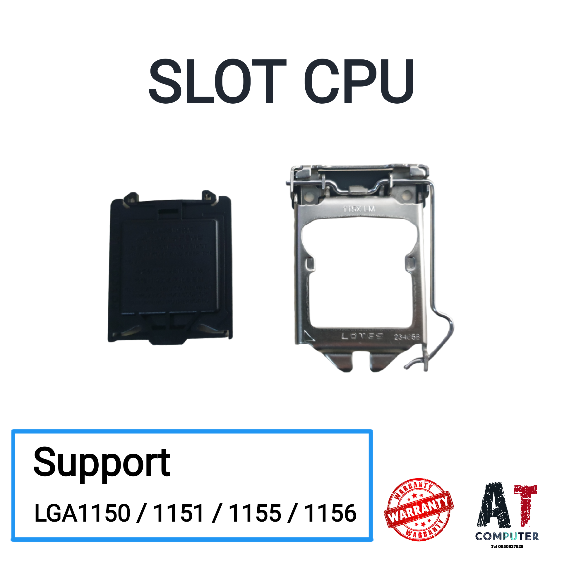 Foxconn CPU Mount Latch Supporto Intel Presa LGA 1150 1151 1155 1156 115XSBP - Foto 3
