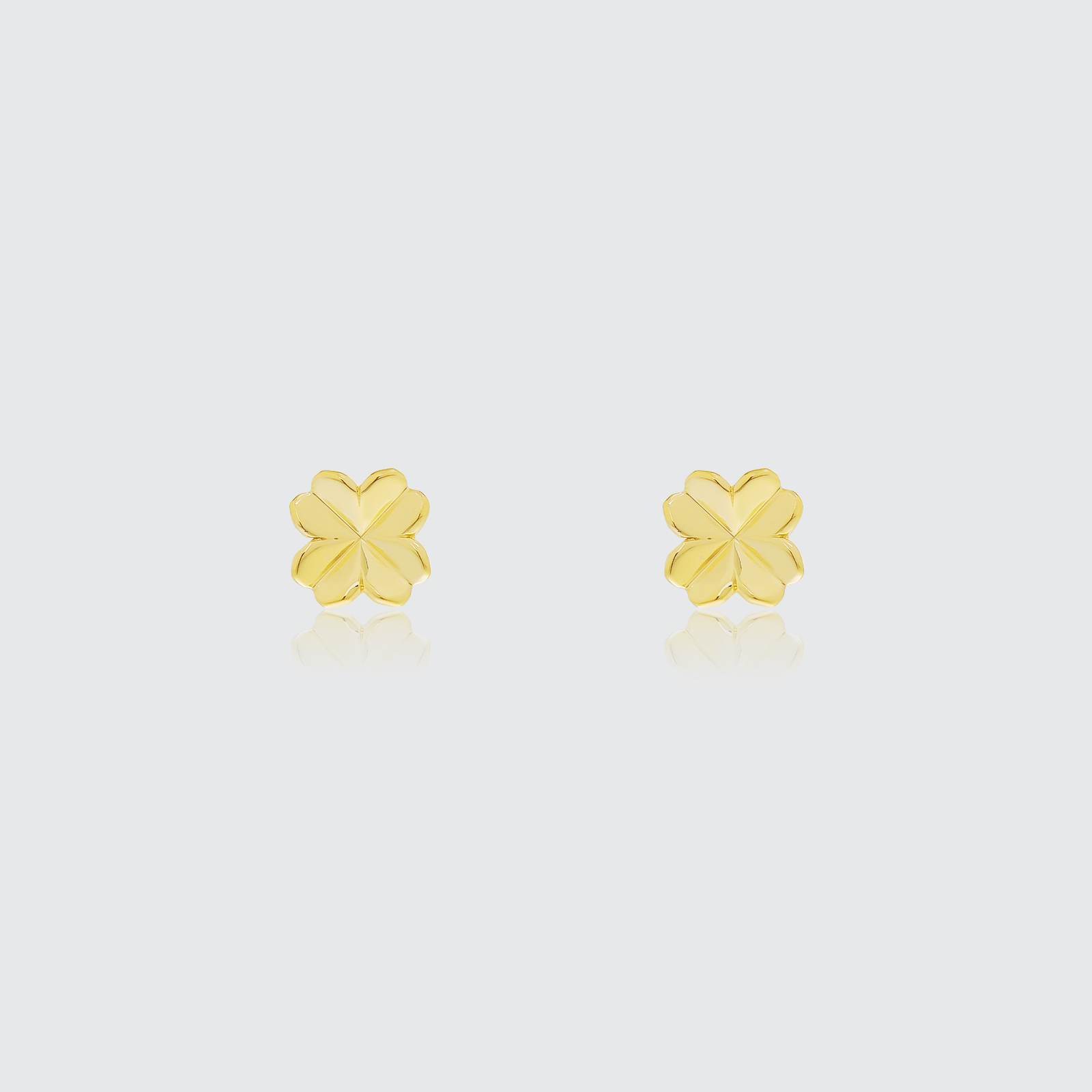 ORIGAMI LUCKY STUD EARRINGS ต่างหูลายกระดาษพับ สัญลักษณ์แห่งความโชคดี และ ความสุข  13 ลาย