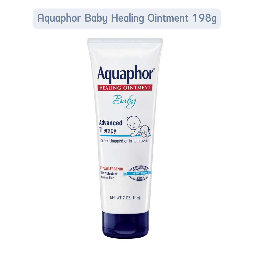 (พร้อมส่ง) Aquaphor babyHealing Ointment Baby 3-in-1 Diaper Rash Cream ครีมแก้ผิวแห้งแตก ผื่นผ้าอ้อม