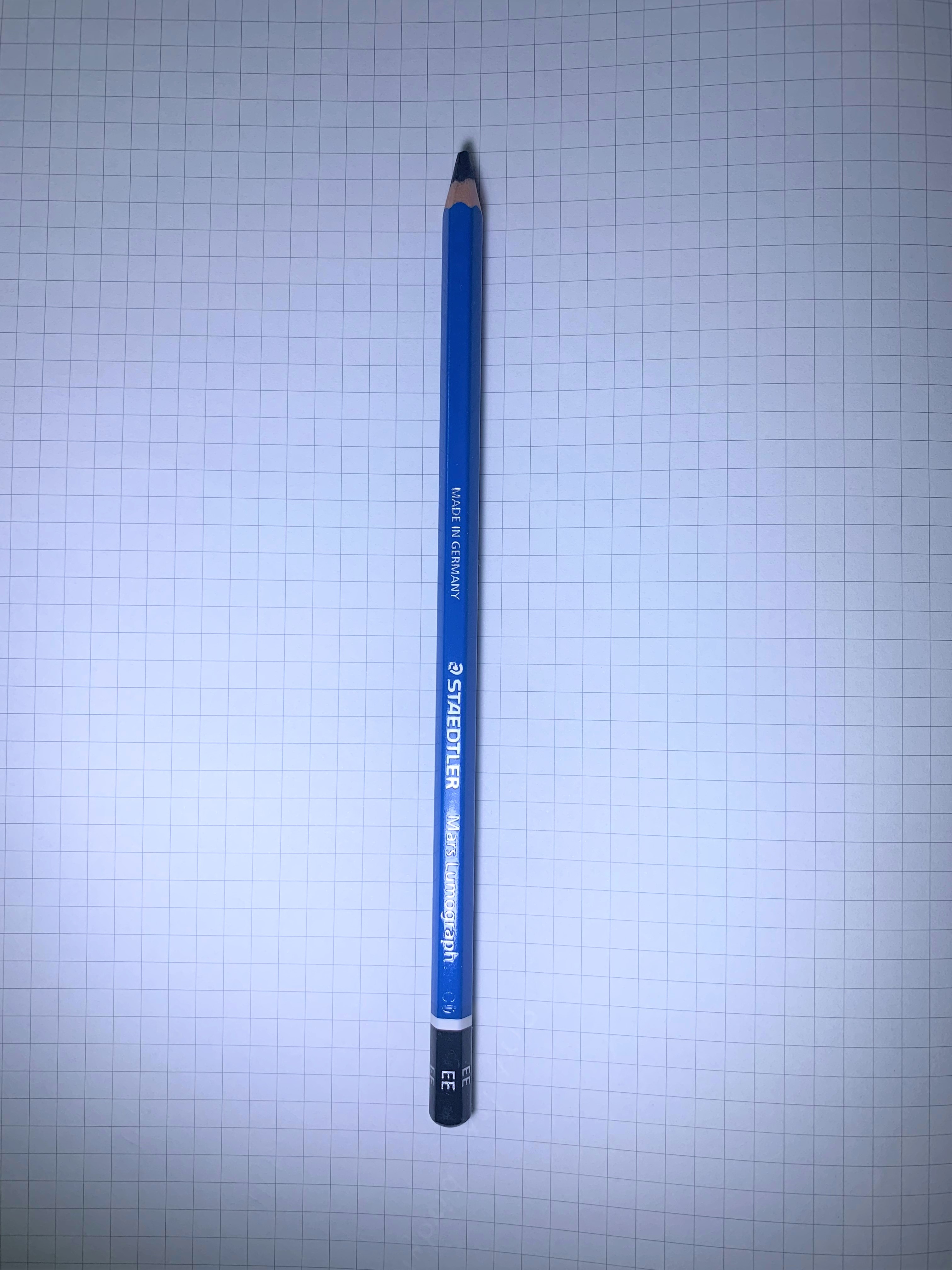 ดินสอ 1 แท่ง EE 6B 5B 4B 3B 2B HB 2H Staedtler Lumograph สเต็ดเลอร์ ลูโมกราฟ Drawing Pencil