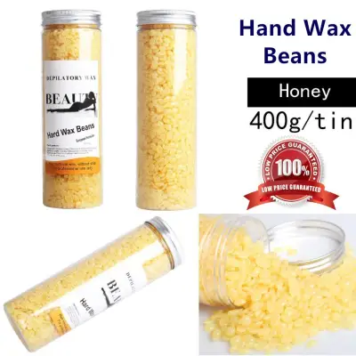 Bluezoo Honey Depilatory Pearl Hard Wax/Brazilian Granules Hot Film Wax Bead For Hair Removal(stripless),400g